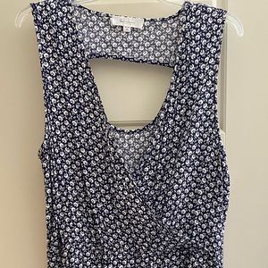 Fun navy and white dress- size XL